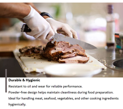 [Cleanlab] Chef Gloves Powder-Free Nitrile Gloves (M Size) 40+20pcs 크린랩 셰프장갑