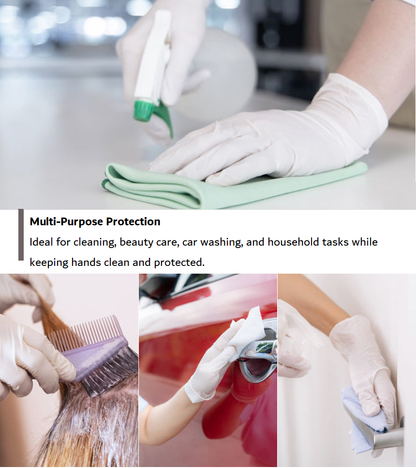 [Cleanlab] Chef Gloves Powder-Free Nitrile Gloves (M Size) 40+20pcs 크린랩 셰프장갑
