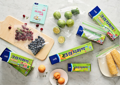 [Cleanlab] Clean Storage Bag Double Zipper 크린랩 크린 이중 지퍼백