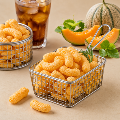 [Crown] Big Corn Cantaloupe Melon Snack 60g 크라운 빅콘 캔털루프 멜론