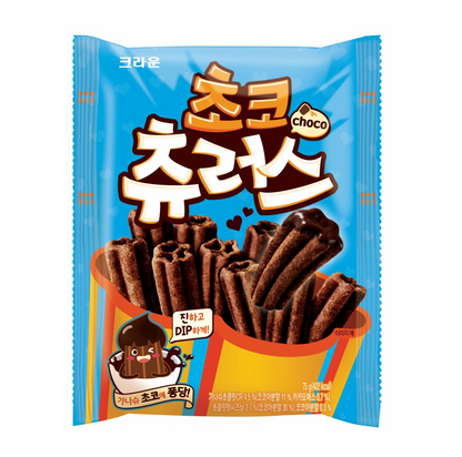 [Crown] Choco Churros 75g  크라운 초코 츄러스