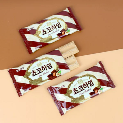 [Crown] Choco Heim Hazelnut Cream Wafers 47g/142g 크라운 쵸코하임