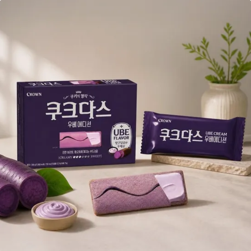[Crown] Couque D’Asse Ube Edition 289g 크라운 쿠크다스 우베에디션