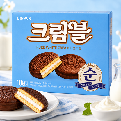 [Crown] Creamble Pure White Cream 300g 크라운 크림블 순크림