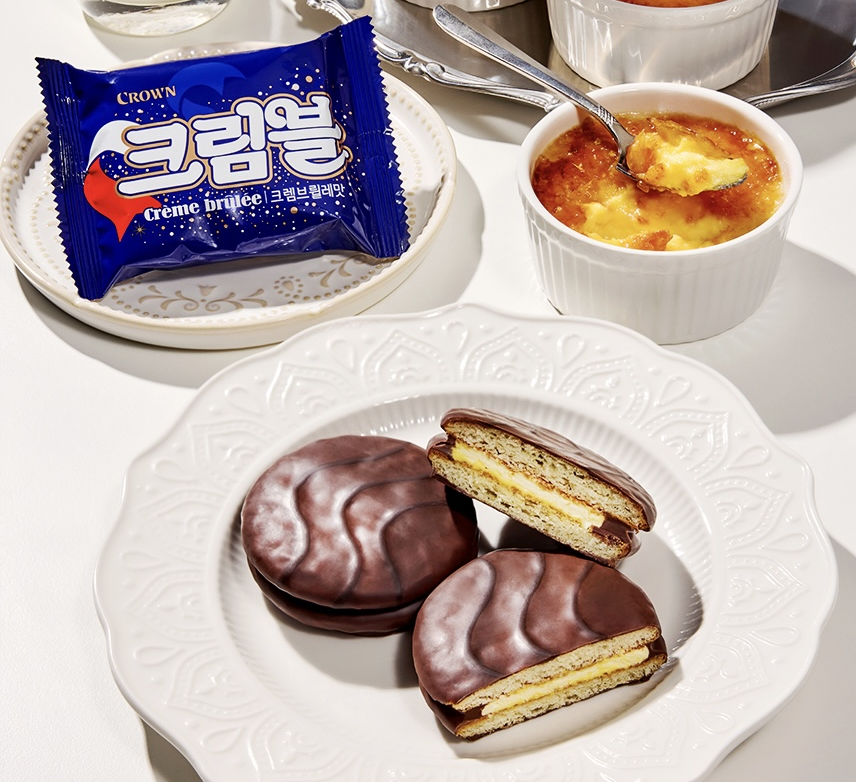 [Crown] Creamble Crème Brûlée 320g 크라운 크림블 크렘브륄레