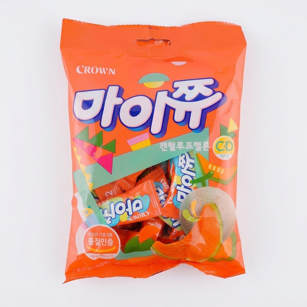 [Crown] Mychew Fruity Soft Candy 100g 크라운 마이쮸