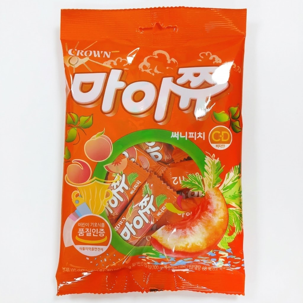 [Crown] Mychew Fruity Soft Candy 100g 크라운 마이쮸