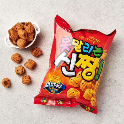 [Crown] Shinzzang Honey Sesame Snack 120g  크라운  신짱