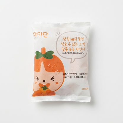 [Dadidan] Korean Half-Dried Persimmon 40g / 120g / 200g 다디단 달콤촉촉 반건시