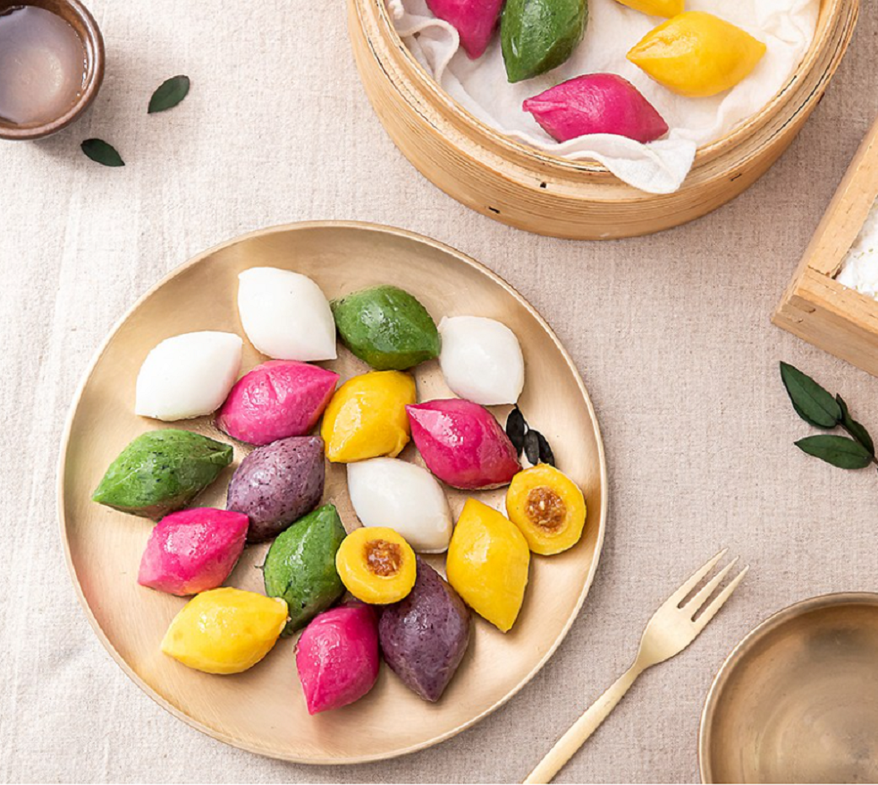 [Daedoo] Korea Traditional Rice Cake Songpyeon (Mixed) 625g 대두식품(냉동) 오색송편