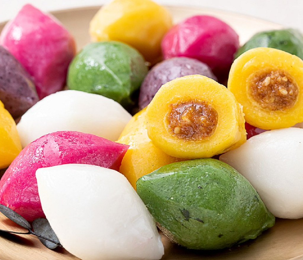 [Daedoo] Korea Traditional Rice Cake Songpyeon (Mixed) 625g 대두식품(냉동) 오색송편