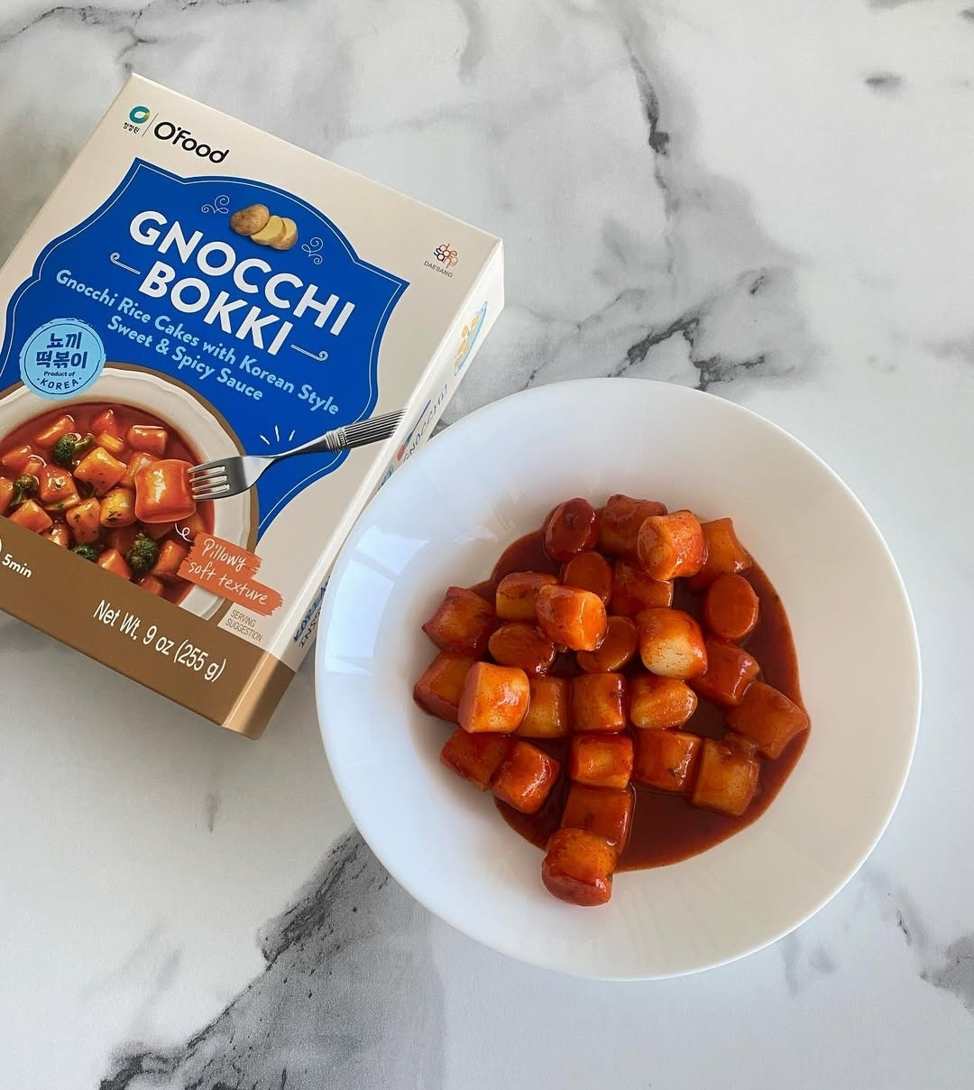 [O'Food] Gnocchi Bokki 260g (Original/Rosé)  오푸드 뇨끼 떡볶이 오리지널/로제