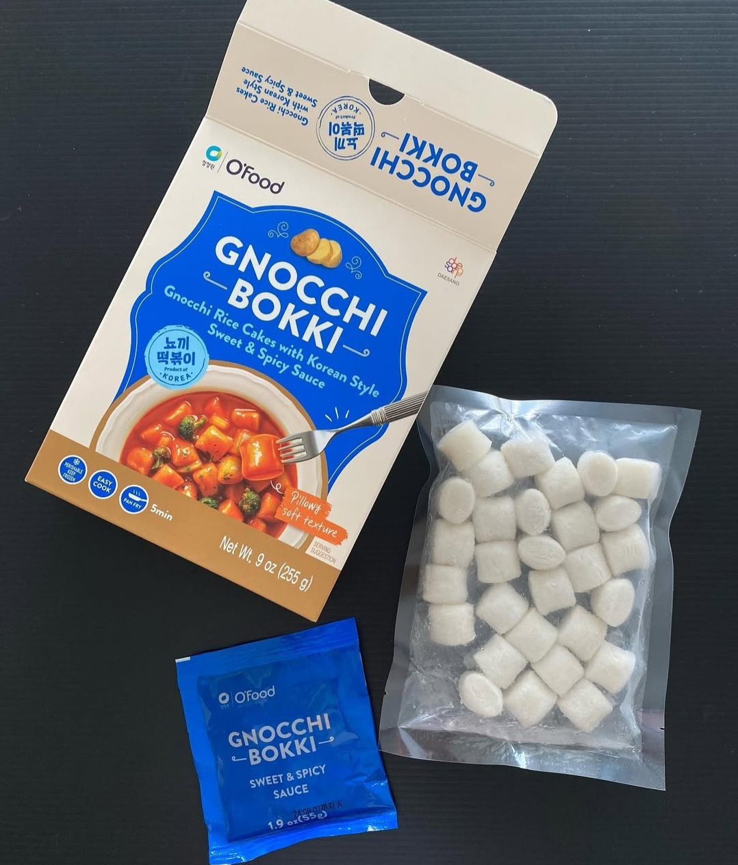 [O'Food] Gnocchi Bokki 260g (Original/Rosé)  오푸드 뇨끼 떡볶이 오리지널/로제