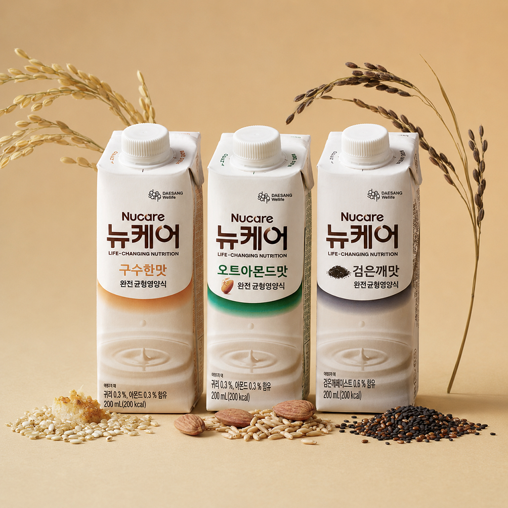 [Daesang Wellife] Nucare Balanced Nutrition Drink 200ml 대상 웰라이프 뉴케어 완전균형영양식