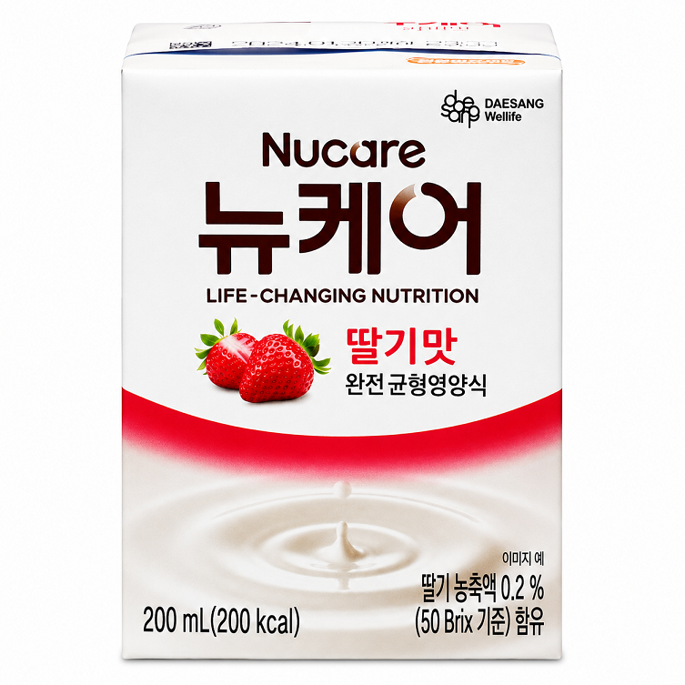 [Daesang Wellife] Nucare Balanced Nutrition Drink 200ml 대상 웰라이프 뉴케어 완전균형영양식