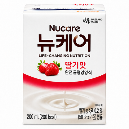 [Daesang Wellife] Nucare Balanced Nutrition Drink 200ml 대상 웰라이프 뉴케어 완전균형영양식