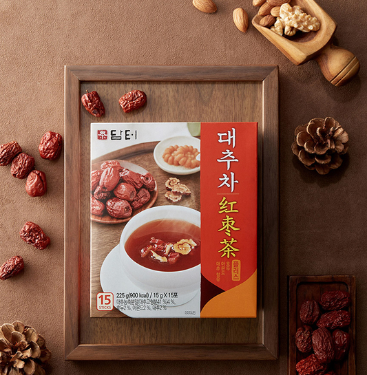 [Damtuh] Jujube Tea Plus (15g x 15 Sticks) 담터 대추차 플러스