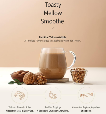 [Damtuh] Walnut Almond & Peanut Tea, Misugaru 18g x 15T 담터 호두 아몬드 율무차