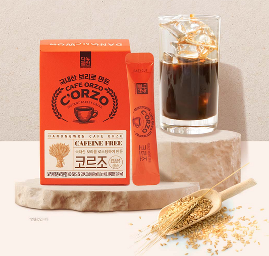 [Danongwon] Café Orzo C’ORZO – Instant Barley Tea (Caffeine-Free) 다농원 코르조 오르조커피 10입
