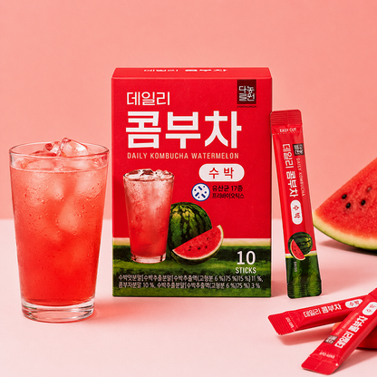 [Danongwon] Daily Kombucha Stick Probiotics Drink Mix 5gx10T 다농원 콤부차