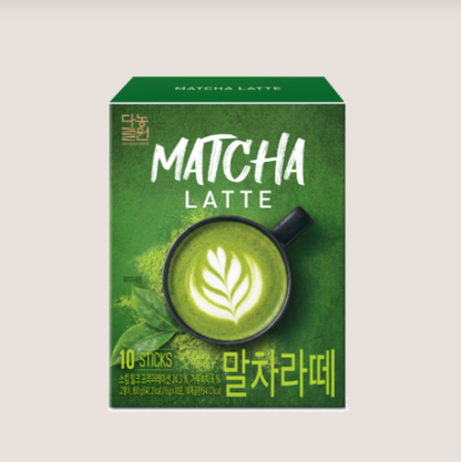 [Danongwon] Matcha Latte Stick 16gx10T 다농원 말차라떼 10개입