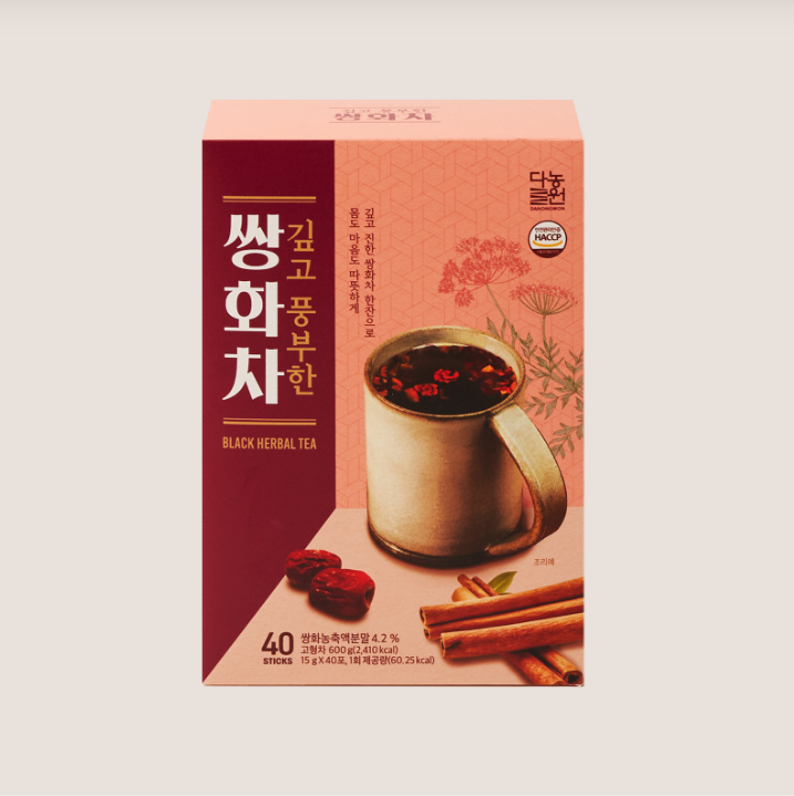 [Danongwon] Ssanghwa Herbal Tea Stick 15gx40T 다농원 쌍화차 40개입