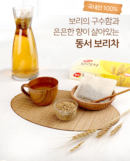 [Dongsuh] Instant Barley Tea & Corn Tea Bag  동서 보리차 옥수수차