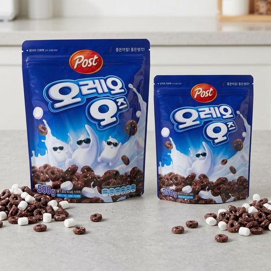 [Dongsuh] Post Oreo O's Cereal 250g / 500g 포스트 오레오 오즈