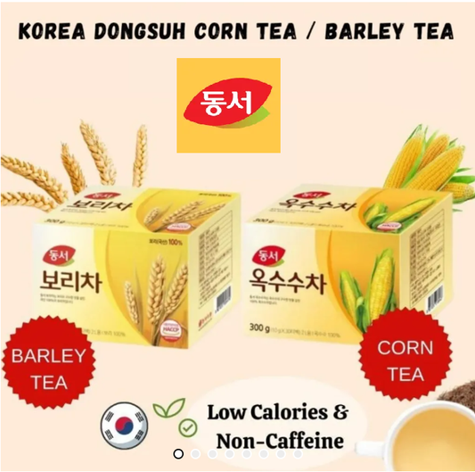 [Dongsuh] Instant Barley Tea & Corn Tea Bag  동서 보리차 옥수수차