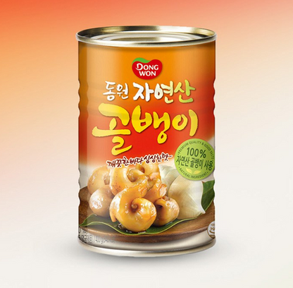 [Dongwon] Canned Whelk (Bal-Top Shell) 400g 동원 자연산 골뱅이