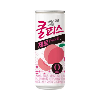 [Dongwon] Coolpis Zero Probiotic Drink (Peach/Pineapple/Plum) 230ml 쿨피스 제로 (복숭아/파인애플/자두)