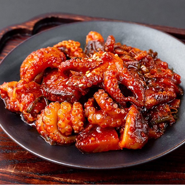 [Dongwon] Spicy Stir-Fried Webfoot Octopus 180g  동원 심야식당 쭈꾸미 볶음