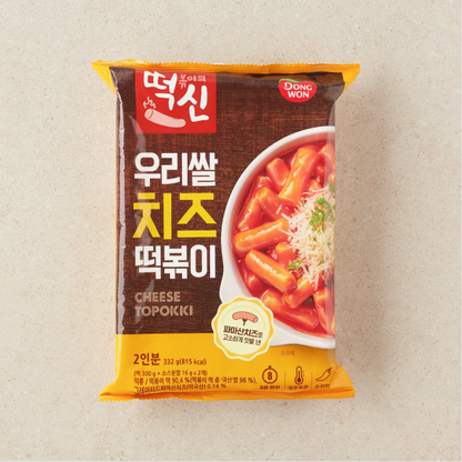 [Dongwon] Tteokbokki Master Pack – Cheese, Rosé, Soupy, Spicy 동원 떡볶이의신 4종 세트