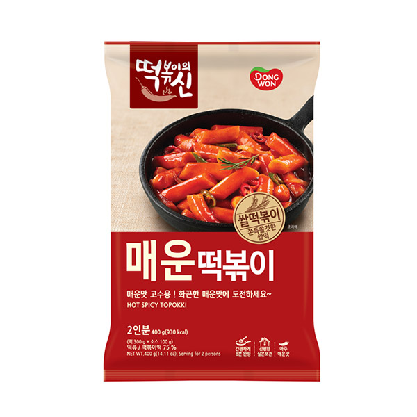 [Dongwon] Tteokbokki Master Pack – Cheese, Rosé, Soupy, Spicy 동원 떡볶이의신 4종 세트