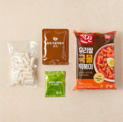 [Dongwon] Tteokbokki Master Pack – Cheese, Rosé, Soupy, Spicy 동원 떡볶이의신 4종 세트