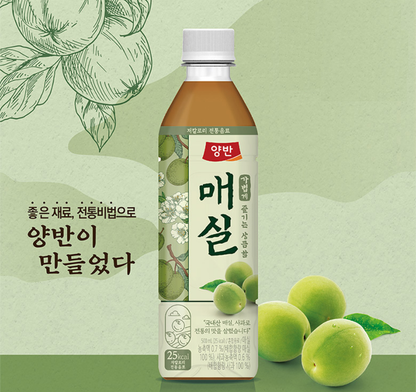 [Dongwon] Yangban’s Plum Tea and Omija Tea 500ml  동원 양반 매실차  오미자차