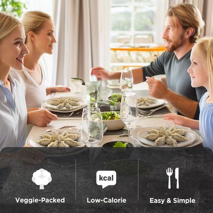 [Foodware] Vegan Vegetable Dumplings 420g 만두  야채만두 김치만두 잡채만두 버섯만두