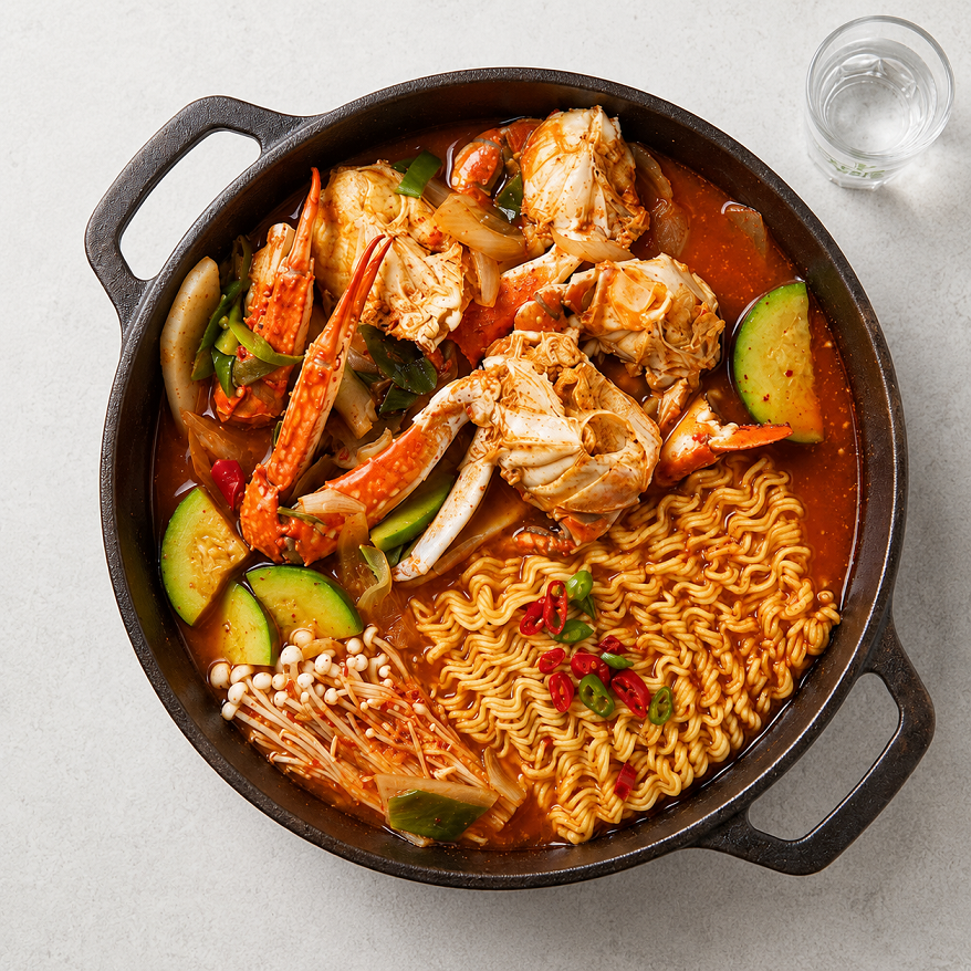 [Eoseongho] Korean Seafood Meal Kits (2 Flavours)어성호 꽃게탕 오징어볶음
