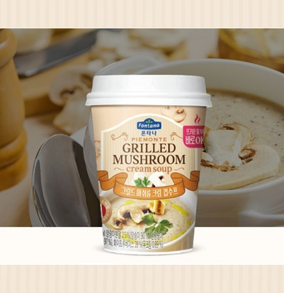 [Fontana] Grilled Mushroom Cream Cup Soup 20g 폰타나 그릴드 머쉬룸 크림 컵수프