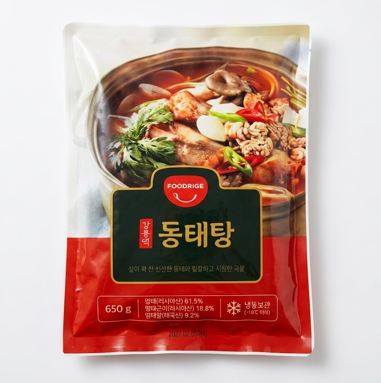 [Gangneungdaek] Korean Pollock Stew (Dongtae Tang) 650g  강릉댁 동태탕