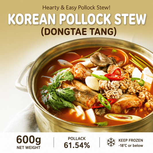 [Gangneungdaek] Korean Pollock Stew (Dongtae Tang) 650g  강릉댁 동태탕