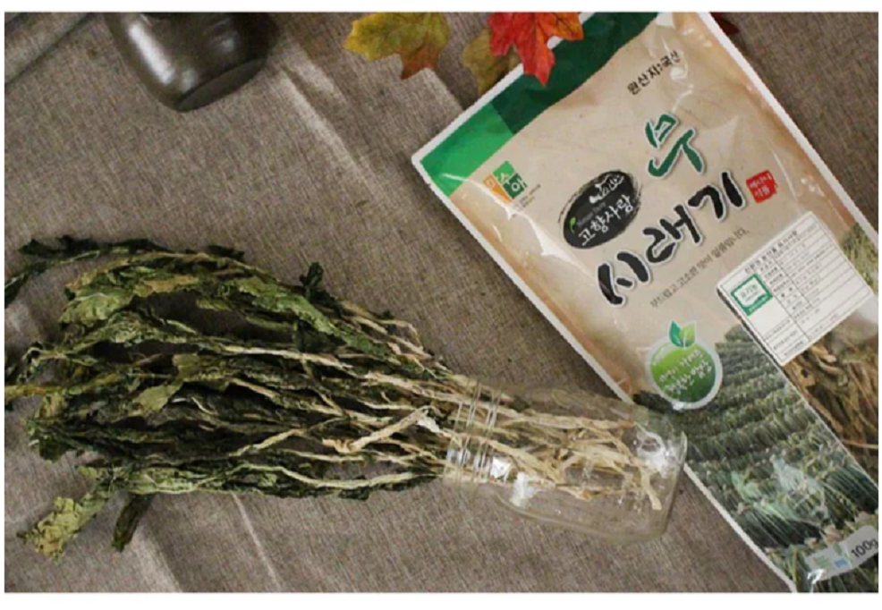 Gangwondo Dried Radish Leaves (Siraegi) 설악 그린 푸드 무시래기 100g