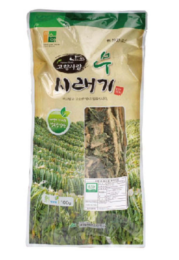 Gangwondo Dried Radish Leaves (Siraegi) 설악 그린 푸드 무시래기 100g