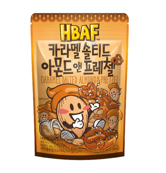 [HBAF] Flavoured Almonds 40g (4 Flavours)  바프 아몬드