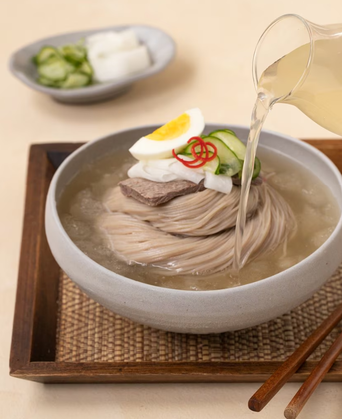 [Hapchon] Cold Noodle Broth – Beef Bone (Sagol) 340g 합천 냉면 육수 사골