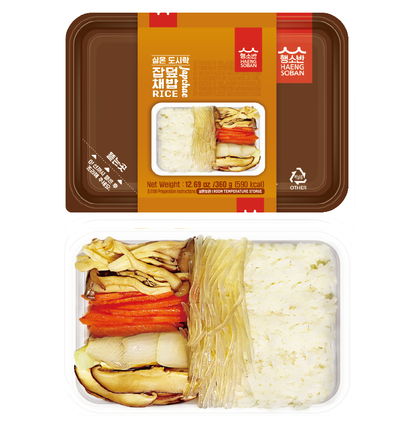[Haengsoban] Microwave Ready Korean Dosirak (Lunchbox) Meals 행소반 도시락