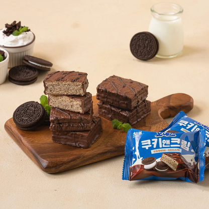 [Haitai] Oh Yes Chocolate Coated Cake (Original / Cookie & Cream) 해태 오예스