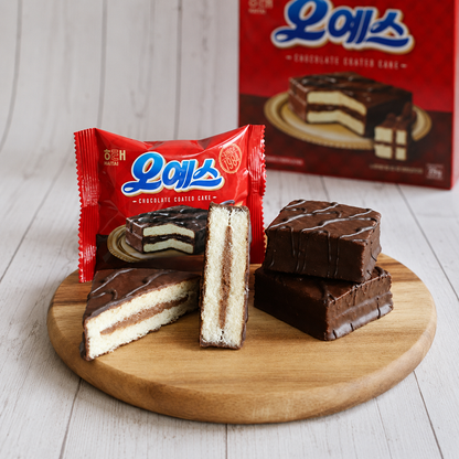 [Haitai] Oh Yes Chocolate Coated Cake (Original / Cookie & Cream) 해태 오예스