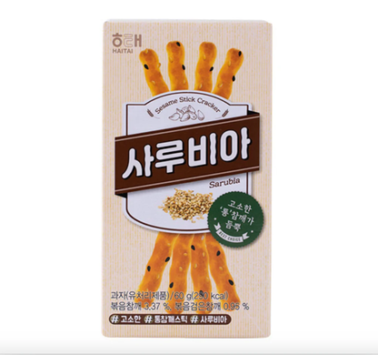 [Haitai] Sarubia Sesame Stick Crackers 60g 해태 사루비아