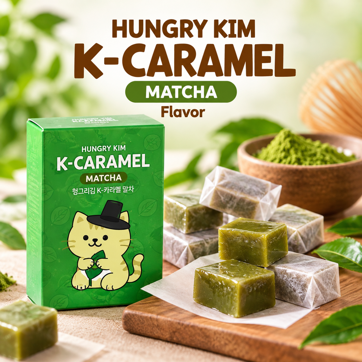 [Hungry Kim] K-Caramel Assorted Gift Box 50g x 4  헝그리킴 K-카라멜